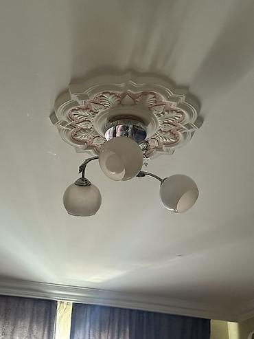 divar lampalari: Çılçıraq, 3 lampa, Metal — 1