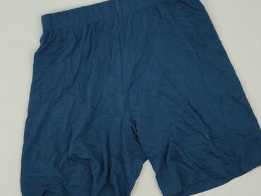 czarne szerokie spodnie z dziurami: Shorts, H&M, 10 years, 134/140, condition - Very good