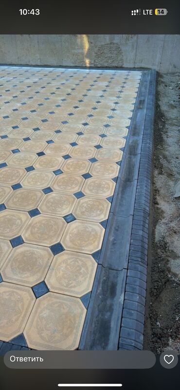 Тротуарная плитка: Тротуарная плитка, Другая модель, Для двора, Новый — 6