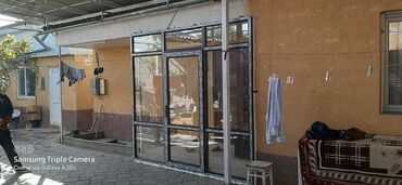 саманный дом под ключ: Секция из алюминиевого профиля с остеклением, предназначенная для
