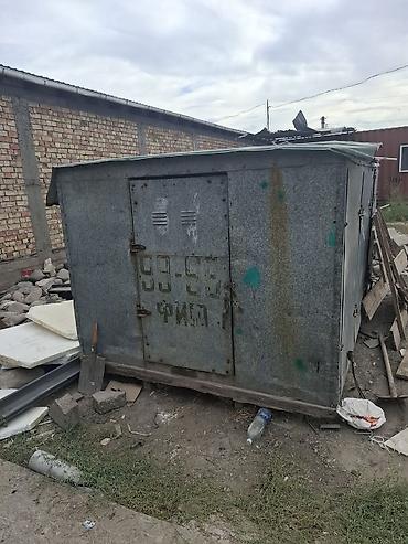 Үй жана бакча үчүн бардык: Металлический бокс/хозблок из оцинкованной стали. - Материал — 1