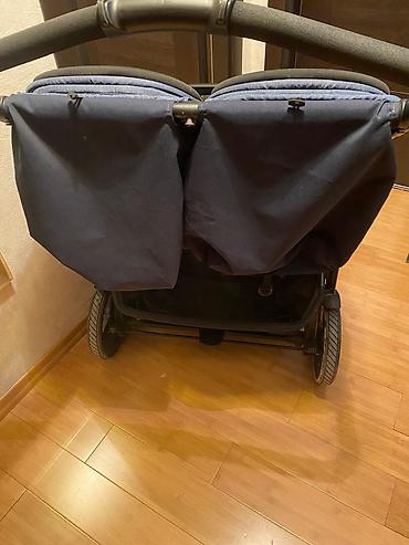 kinder joy stranger: İrada Peg Perego əkizlər üçün kolyaska Qiymet 700 man Alinib 1400 — 3