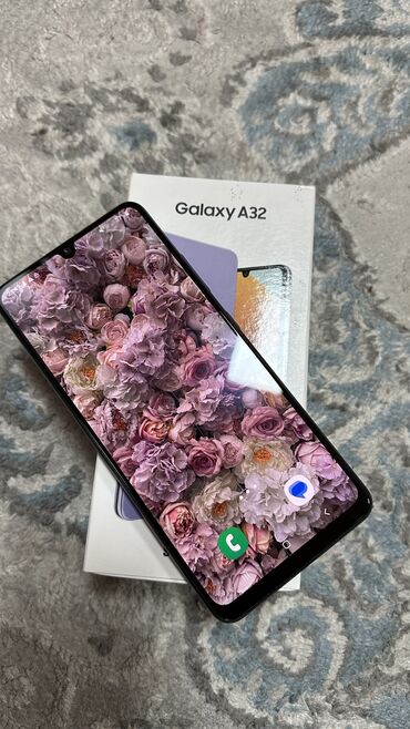 Samsung: Samsung Galaxy A32 5G, Б/у, 128 ГБ, цвет - Фиолетовый, 2 SIM