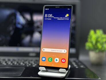 Samsung: Samsung Galaxy Note 9, Б/у, 512 ГБ, цвет - Синий, 1 SIM