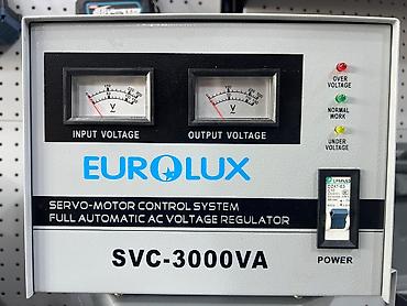 Təmir və tikinti: EUROLUX SVC-3000VA – Tam avtomatik AC gərginlik stabilizatoru — 2