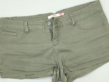 zara dzianinowe spodnie: Shorts, Reserved, L (EU 40), condition - Very good