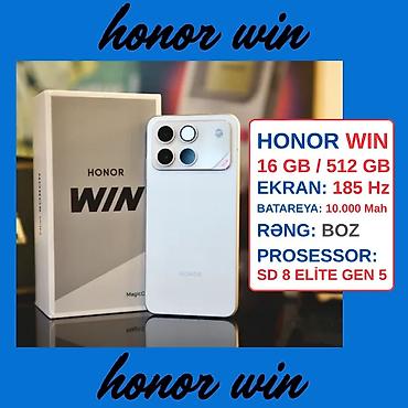telfon honor: Honor 512 GB, rəng - Gümüşü, İki sim kartlı — 1