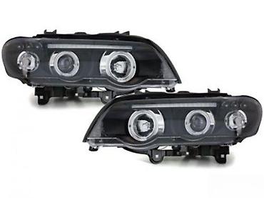 nextgen headlight restoration kit: CRNI ANGEL EYES FAROVI BMW X5 E53 (3) | Crni tuning sportski clear — 2