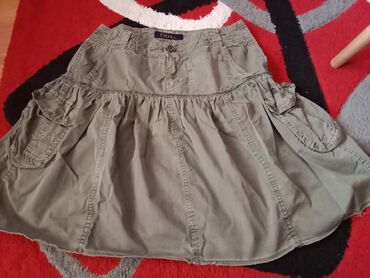 suknja pantalone zara: M (EU 38), Mini, bоја - Siva
