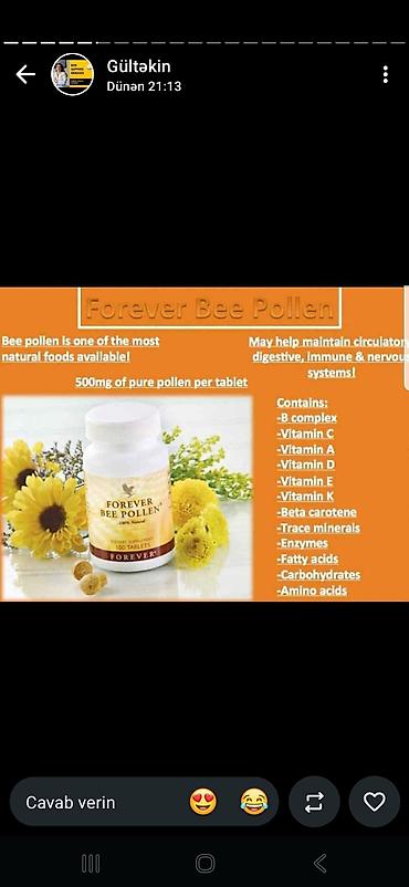Витамины и БАДы: Məhsul: Forever Living Wellness məhsulları və ətir seçimi 1) Həzm və — 4