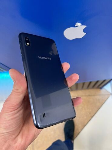 телефон дешовые: Samsung Galaxy A10s, 32 ГБ, түсү - Кара, 2 SIM