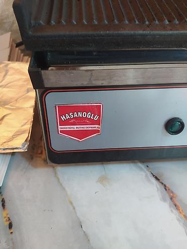 Qril aparatları: Hasanoğlu elektrikli panini/gril tosti aparatı - Brend: Hasanoğlu — 3