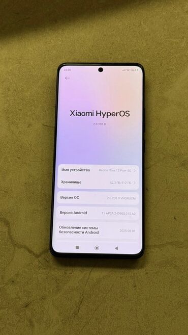 макбук м2 про: Redmi, Redmi Note 13 Pro Plus, Колдонулган, 512 ГБ, түсү - Кара, 2 SIM, eSIM