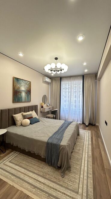 снять квартиру в частном секторе: 1 бөлмө, 39 кв. м, Элитка, 4 кабат, Дизайнердик ремонт