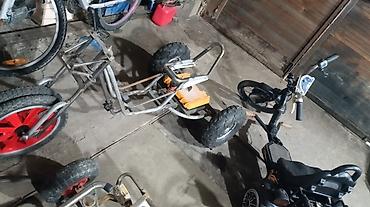 Другой детский транспорт: Самодельные картинги и прицепы/тележки для активного отдыха и хобби В — 5