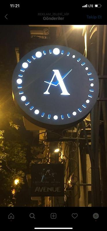 reklam tablosu: Reklam İşiqlı hərflər Elektron tablo Logo — 9