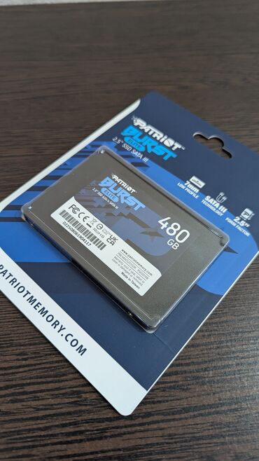 видеокарта ddr5: Накопитель, Новый, Patriot, SSD, 512 ГБ, 2.5", Для ПК
