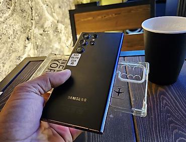 note 2: Samsung Galaxy S22 Ultra, Б/у, 128 ГБ, цвет - Черный, 1 SIM, eSIM, 2 SIM — 3