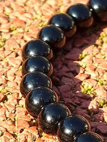 Narukvice: Kalist ručno rađene kamene brojanice od oniksa sa blagoslovom SPC — 16