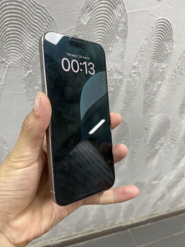 бу телефоны айфон 5: IPhone 15 Pro Max, Колдонулган, 256 ГБ, Күмүш, 92 %