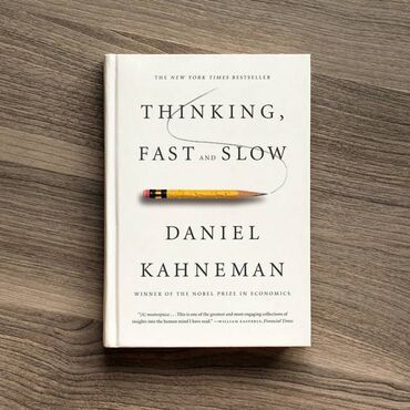 китеп: 📖 Thinking, Fast and Slow – новая книга на английском языке от Даниэля