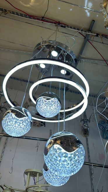İnformatika: Led Çılçıraq, 3 lampa, Metal