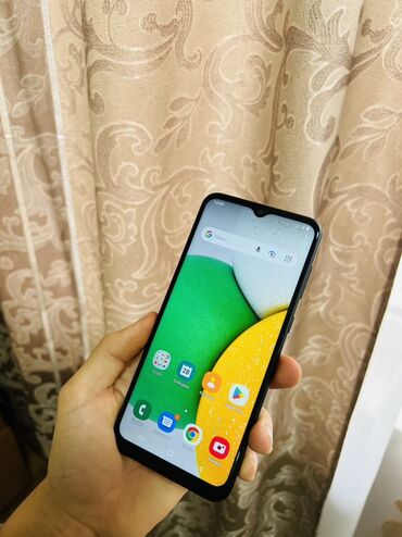 Samsung: Samsung Galaxy A03, Б/у, 32 ГБ, цвет - Черный, 2 SIM — 4