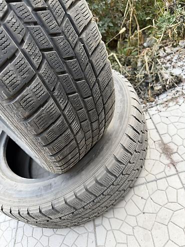 bmw x8: Шины 225 / 55 / R 18, Зима, Б/у, Пара, GoodYear — 5