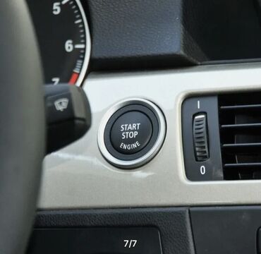 avtomobil qoşquları: BMW start stop knopkası