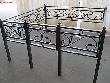 Сварка: Оградка на могилу Оградка кованная Оградка металлическая Ограждения at lalafo.kg — 18 Сварка: Оградка на могилу Оградка кованная Оградка металлическая Ограждения — 18