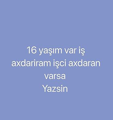 yeni iş elanları 2025: Fəhlə, Təcrübəsiz, Aylıq ödəniş — 1