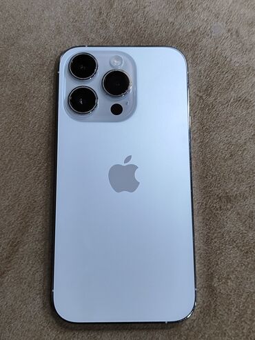 Apple iPhone: IPhone 14 Pro, 128 GB, Ağ, Simsiz şarj, Face ID, Sənədlərlə