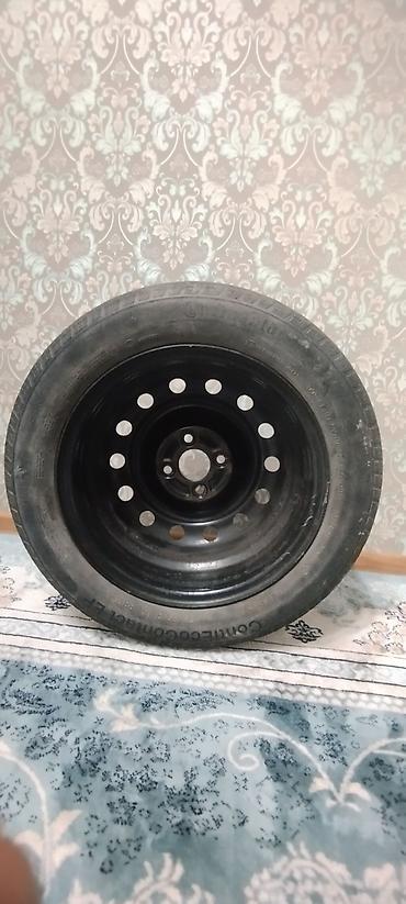 w210 e320: Колесо в сборе: стальной штампованный диск + шина Continental — 1