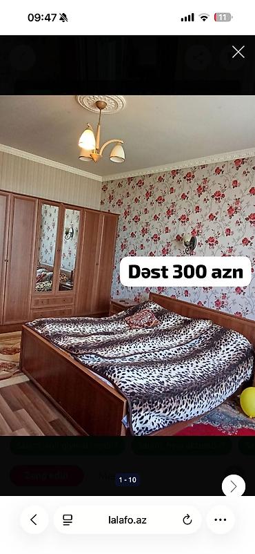 Yataq otağı mebel dəsti Tərkibi: - 2 nəfərlik taxta çarpayı lalafo.az -da Yataq otağı mebel dəsti Tərkibi: - 2 nəfərlik taxta çarpayı