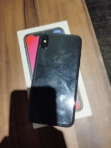 ıpone x: IPhone X, 64 ГБ, Черный, Гарантия, Отпечаток пальца, Беспроводная зарядка