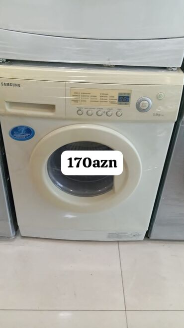maşın üçün maqnitafon: Paltaryuyan maşın Samsung, 5 kq, Avtomat, Qurutmasız