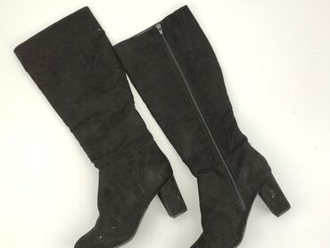 szorty damskie m sara: High boots for women, 41, condition - Very good