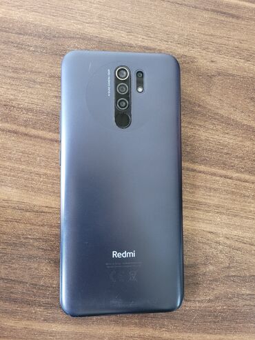 Elektronika: Xiaomi Redmi 9 | 32 GB | rəng - Boz 
 | Sensor, Barmaq izi, Face ID