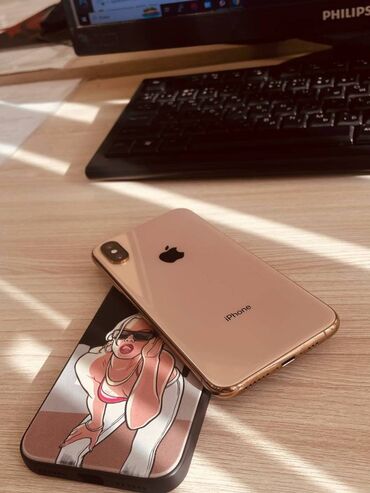 Apple iPhone: IPhone Xs, Б/у, 256 ГБ, Rose Gold, 80 %