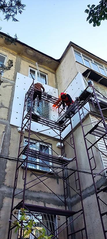 Утепление: Утепление балкона, лоджии, Утепление стен, Утепление фасада | Утепление дома, Утепление квартиры Пенопласт Больше 6 лет опыта — 4