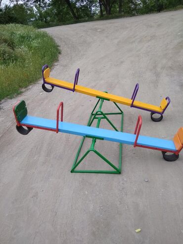 Детские качели: Качели- балансир!!! Теперь- двойной балансир!!! Если у вас много — 3