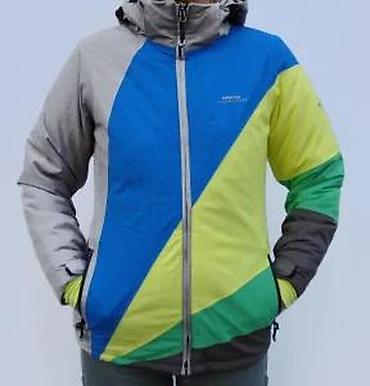 Zimske jakne: Ženska/zimska jakna sa kapuljačom – višebojna - Dizajn: geometrijski — 11