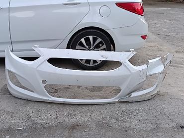 hummer h3 ehtiyyat hisseleri: Hyundai Accent üçün ön bamper (sedan, 2011–2017 restylinq xətti). - — 1