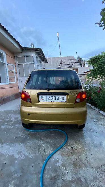 sprinter 315: Daewoo Matiz: 2001 г., 0.8 л, Механика, Бензин, Хэтчбэк — 6