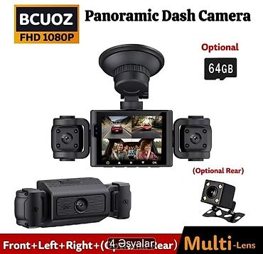 video reqistator: BCUOZ Panoramik Avto Qeydiyyatçı – FHD 1080P, 4 obyektivli — 3
