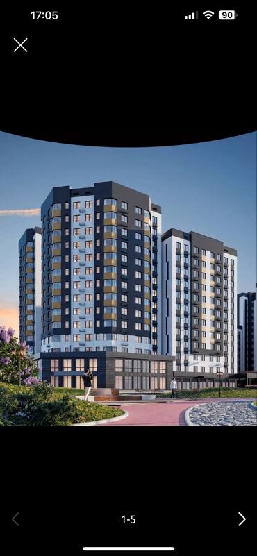 снять квартиру бишкек на долгий срок: 2 комнаты, 56 м², Элитка, 5 этаж, ПСО (под самоотделку)