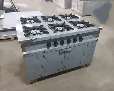 Qaz ilə işləyən sobalar: Peşakar mətbəx avadanlıqlarının TamKitchen qarantisilə birinci əl — 2