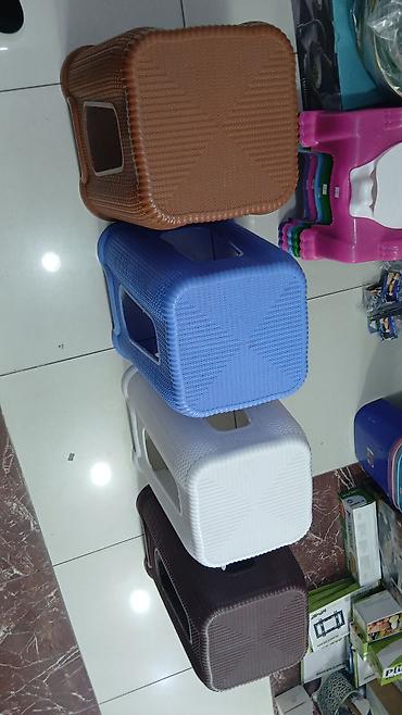 taburetkalar: Plastik taburet və pillə-oturacaqlar - Material: Yüksək keyfiyyətli — 8