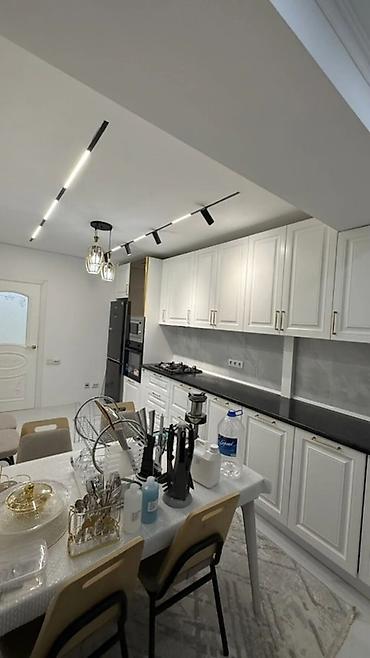 кв кут: 2 комнаты, 55 м², Ак-Орго ж/м Элитка, 2 этаж, Евроремонт — 2