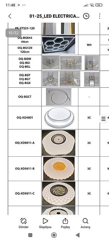 Sensorlu lampalar: LED elektrik və işıqlandırma avadanlıqları kataloqu topdan ve — 7